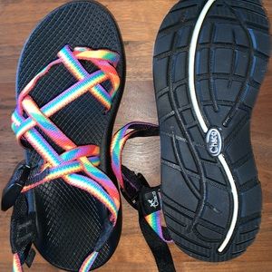 Rainbow Chacos